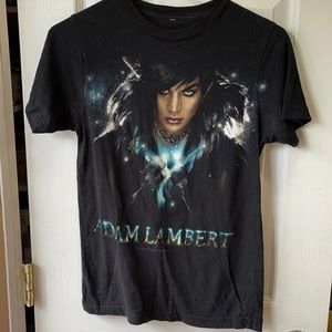 Adam Lambert tshirt juniors M Hot Topic